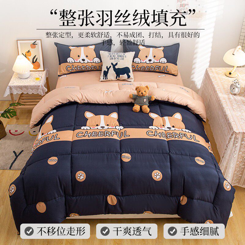 冬季被子冬被加厚保暖棉被被芯单人学生宿舍丝绵被被褥太空被冬天,床上用品,化纤被,淘宝优惠券,粉丝福利购,淘宝优惠卷