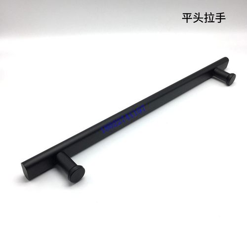 浴室卫生间玻璃门移门拉手推拉门不锈钢椭圆管把手孔300m400m440m