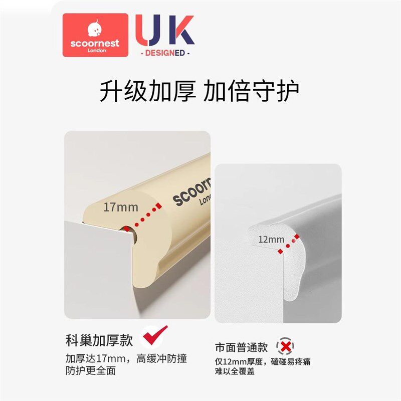 防撞条儿童环保无毒墙角包边婴儿宝宝保护条软包护角桌贴窗台磕碰