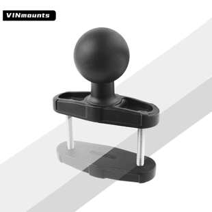 维恩施工勘探方管固定电脑支架2.25英寸球头兼容79x50方管夹底座