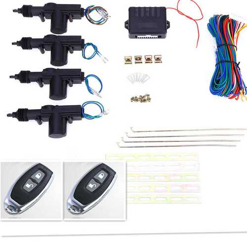 Remote central lock system遥控中控锁系统 带遥控开尾箱距离