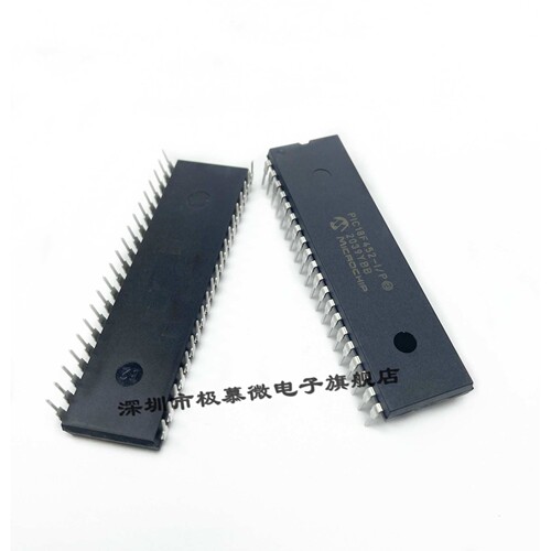 现货 PIC18F452-I/P DIP-40 pic18f452 直插 微控制器 单片机 e i