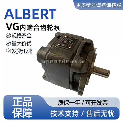ALBERT内啮合齿轮泵VG1-63REW-A1折弯机伺服油泵VG1-50REW-A1