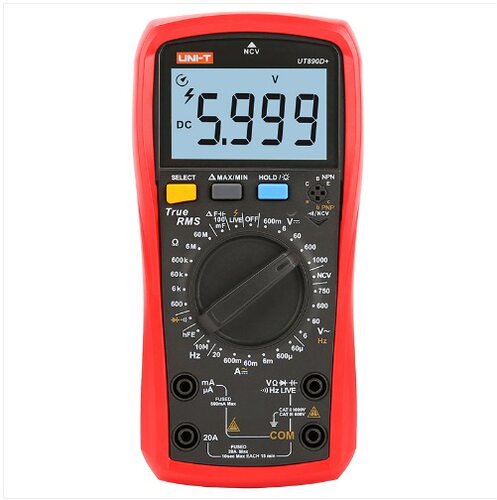 优利德（UNI-T）数字万用表高精度电工维修多用表UT890D+UT890C