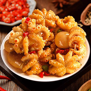 麻辣八爪鱼快捷方便解馋即食休闲零食美味可口熟食海鲜小吃下酒菜