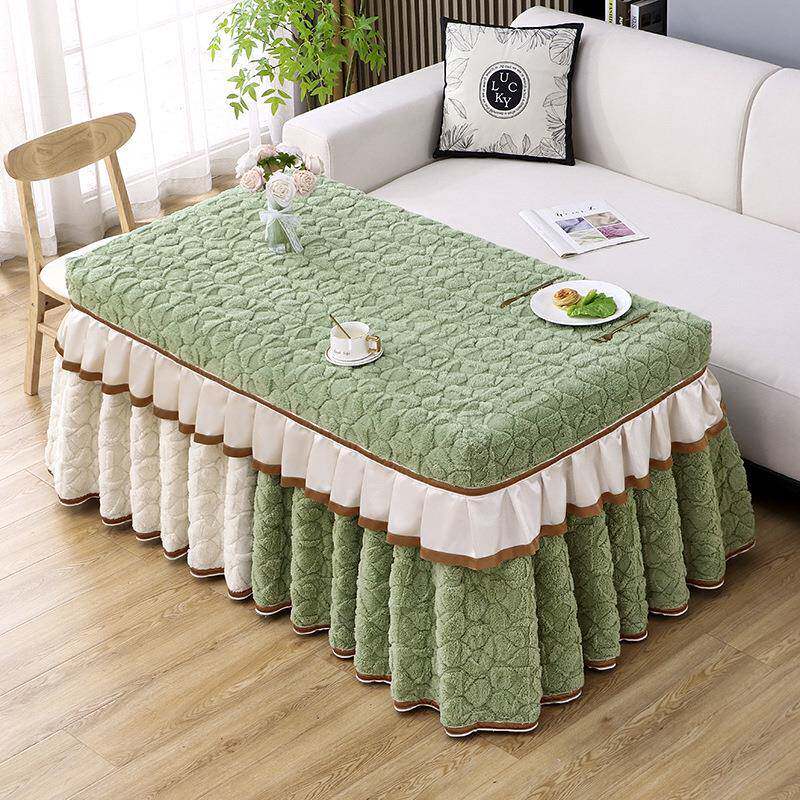 电炉罩烤火桌子罩拼接加厚茶几桌布罩电暖炉棉被套罩塔芙绒保暖