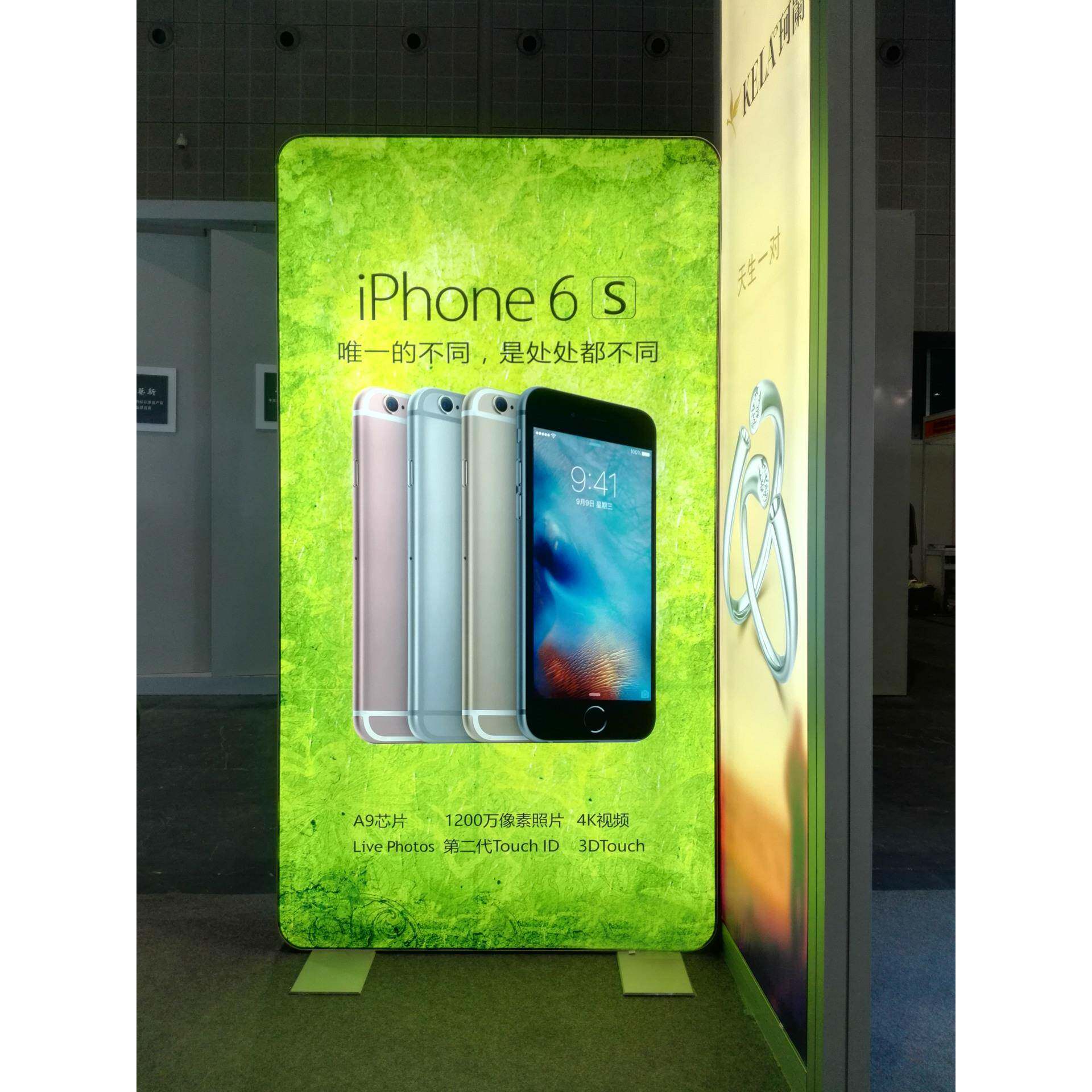 上海厂家Led背光源 圆角卡布灯箱 无边框 R角灯箱 无框灯箱