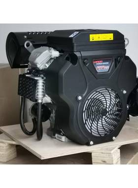 重庆隆鑫loncin 双缸汽油发动机LC2V78FD-2 ，678cc平键25.4MM