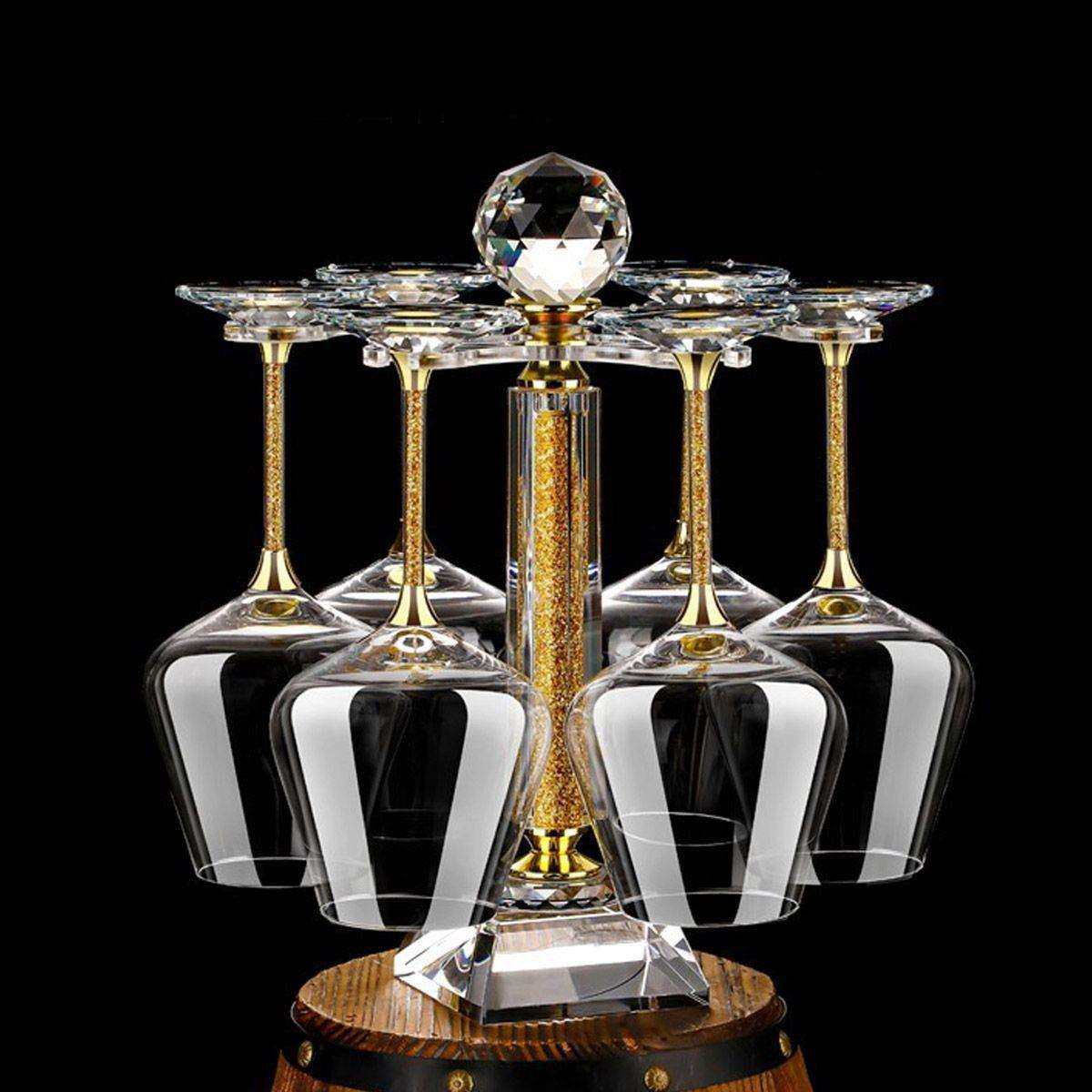 家用带钻红酒杯金钻白钻玻璃杯高脚杯旋转醒酒器水晶杯架套装,模玩/动漫/周边/娃圈三坑/桌游,模型制作工具/辅料耗材,淘宝优惠券,粉丝福利购,淘宝优惠卷