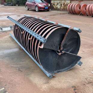 矿用5LL-900选金螺旋溜槽 锡矿高岭土分洗选设备 玻璃钢旋转溜槽