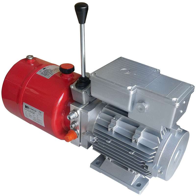 220V1.8KW液压动力单元总成 插电式半电动堆高叉车手推杆提升电机
