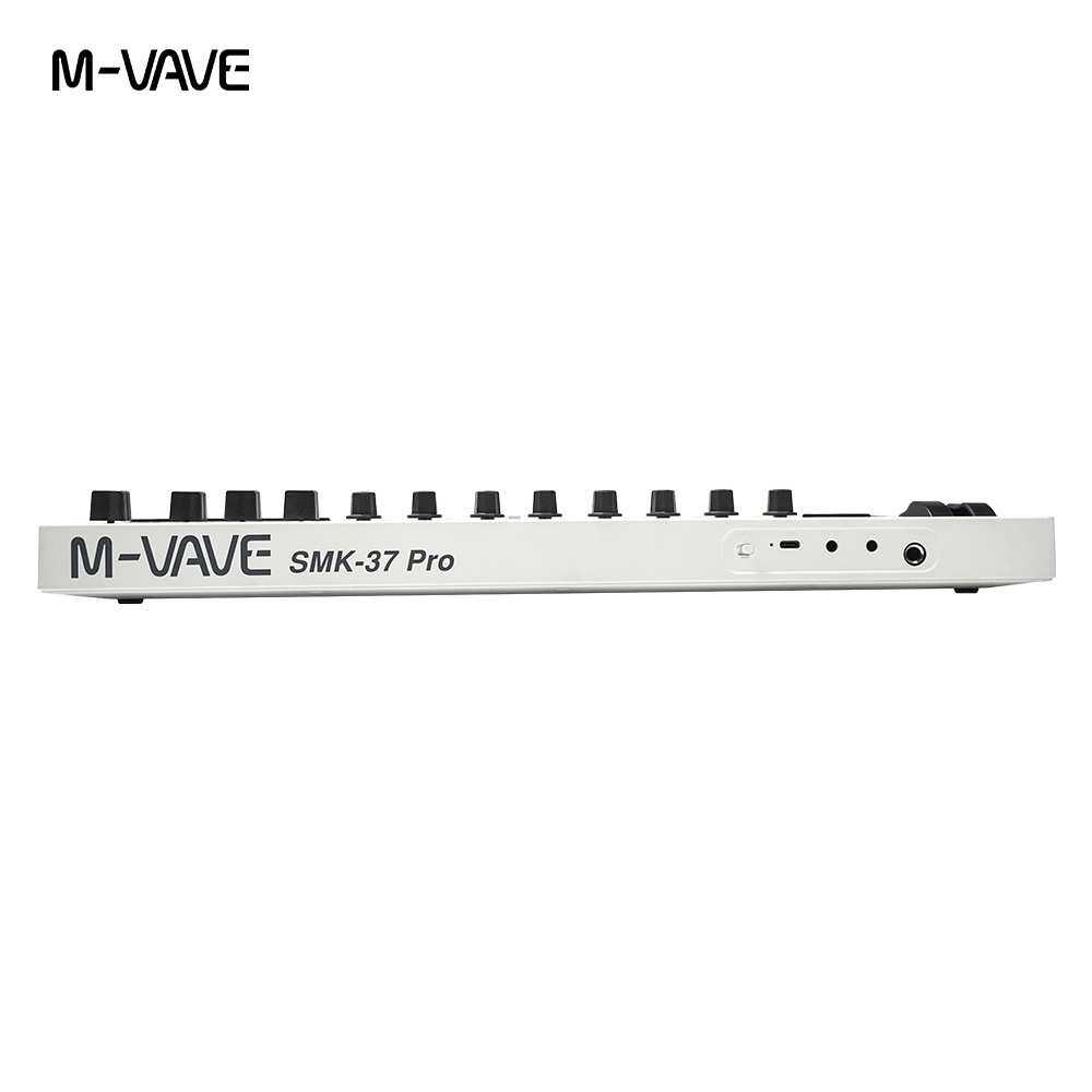 37键MIDI键盘合成器内置音源现场演奏移动便携制作电音编曲可充电