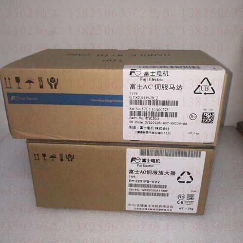 原装富士伺服套装RYH201F5-VV2+GYS201D5-RC2现货 量大价优