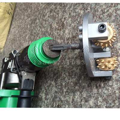 电动手持式凿毛机 三头手持式混凝土凿毛机 冲击式三头墙壁凿毛机