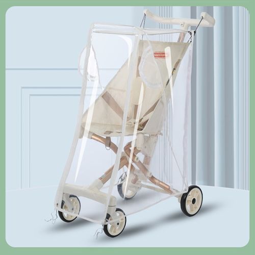 婴儿推车挡风防寒雨罩小虎子丸丫口袋车通用防晒遮阳棚扶手配件