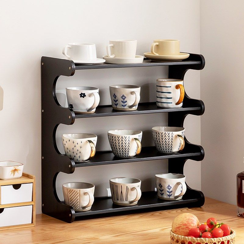 水杯子收纳置物架桌面杯架茶具储物马克杯水吧咖啡多层家用餐边柜,家庭/个人清洁工具,杯架,淘宝优惠券,粉丝福利购,淘宝优惠卷