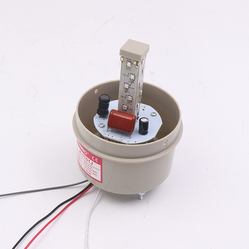 220v旋转式LED声光报警器警示灯LTE N-1101J警报灯岗亭24V直流12V