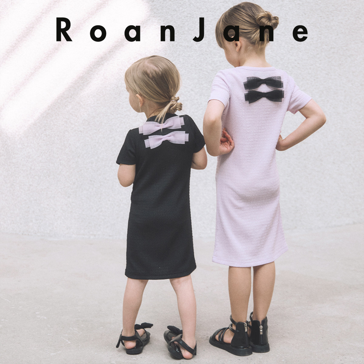 【夏上新】韩国RoanJane泡泡纱连衣裙女夏甜美显瘦A字裙【现货】