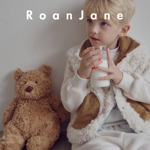 RoanJane儿童双面穿马甲