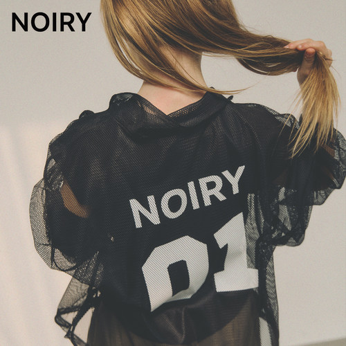 韩国Noiry网纱防晒衣凉感透气