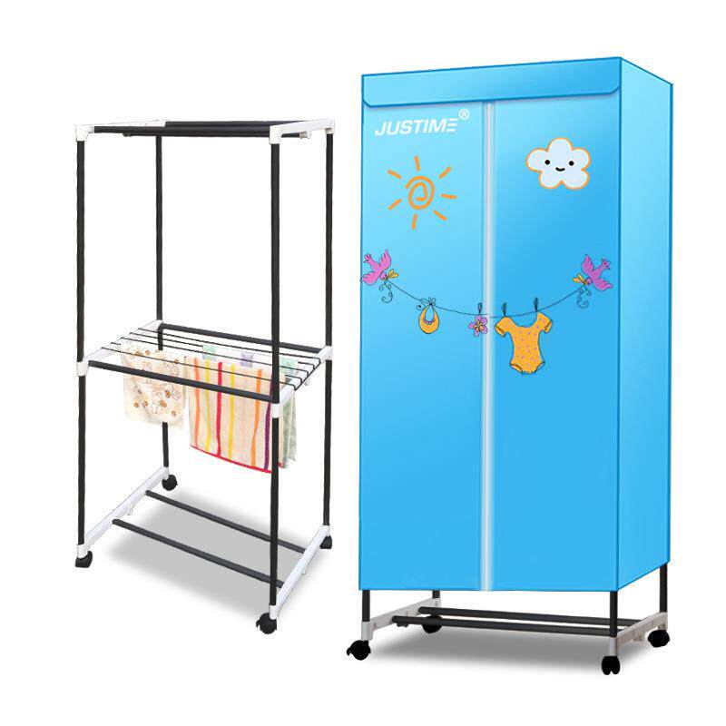 干衣机厂家 家用宝宝衣服烘干机衣柜式静音双层衣物暖风机