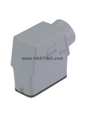 HARTING 重载连接器 09200100540 Han 10A-GS-16 侧出线 单扣
