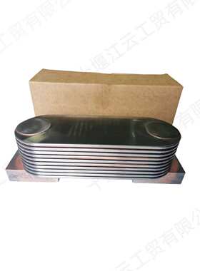 适用康明斯K19 KTA19 QSK19发动机 10层粗牙机油冷却器芯4095097