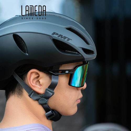 LAMEDA兰帕达新款大框骑行眼镜防晒变色护目镜户外运动偏光太阳镜