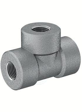 NPT Female 耐高压碳钢内丝三通 118P450