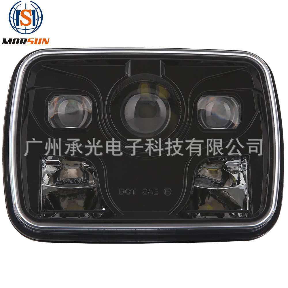 5x7寸方型led大灯 适用吉普牧马人led方灯 卡车货车改装大灯