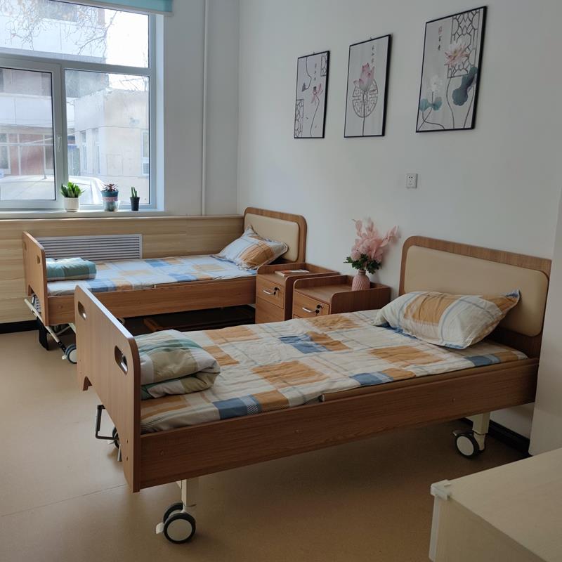 养老院木质护理床适老化家具床敬老院病人床老年照料实木病床
