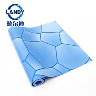 蓝尔迪直销 pvc水立方泳池胶膜 泳池防水胶膜 装饰胶膜