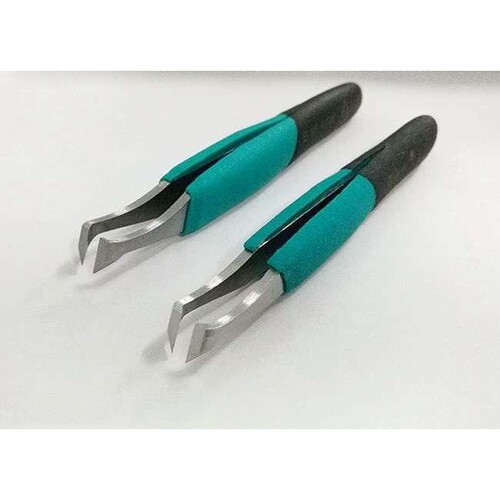 瑞士Erem 1GW 镊子 切割 曲形 114 mm 碳钢体 碳钢尖