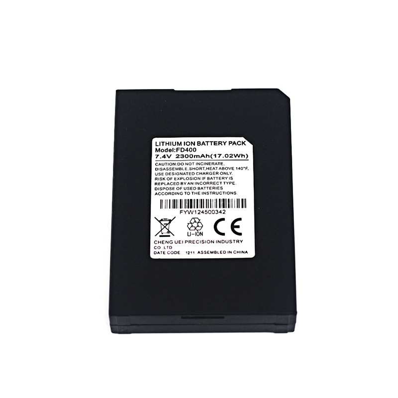 原装 FD400 7.4V 2300mAh 17.02Wh 锂离子充电电池