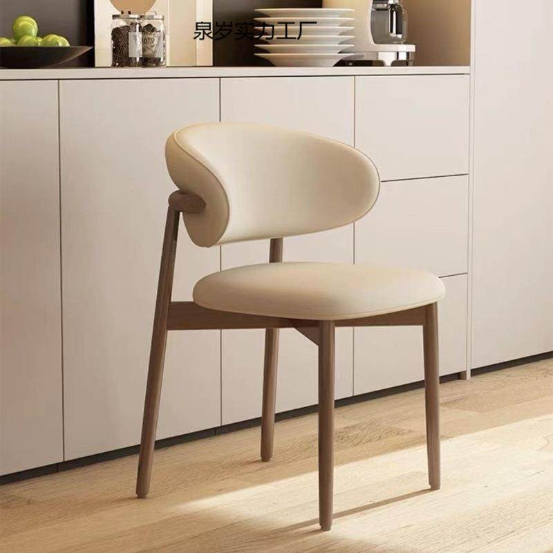 奶油风轻奢仿木餐椅家用现代简约设计师意式餐桌靠背椅子,玩具/童车/益智/积木/模型,毛绒/玩偶/公仔/布艺类玩具,淘宝优惠券,粉丝福利购,淘宝优惠卷