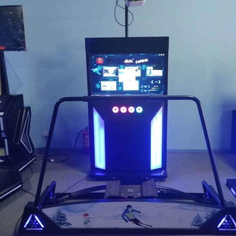 VR滑板滑雪场设备 现实虚拟冲浪机滑雪模拟器