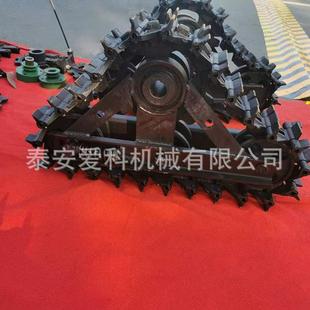 手扶拖拉机履带轮爬行链轨轮防滑轮浙江浙东丘陵山地区可用