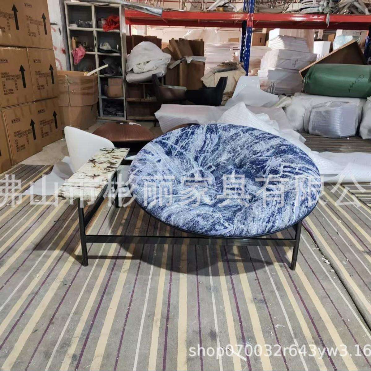 意式极简时尚休闲椅整装设计师款太阳沙发椅后现代轻奢艺术家具