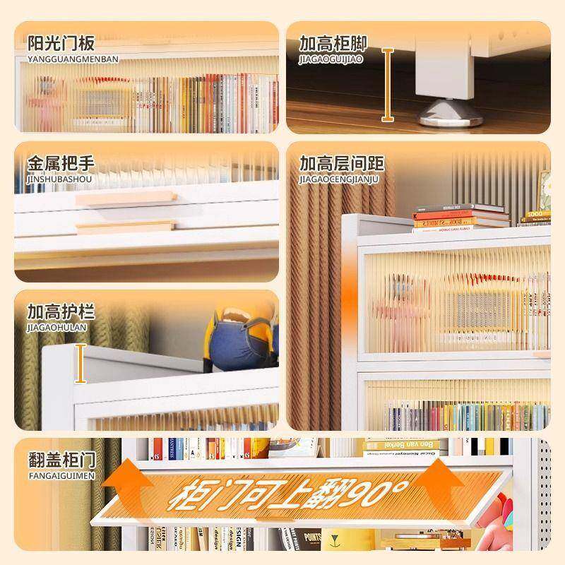 加厚厨房橱柜厨房隔断储物柜子床头收纳柜多功能微波炉收纳柜碗柜