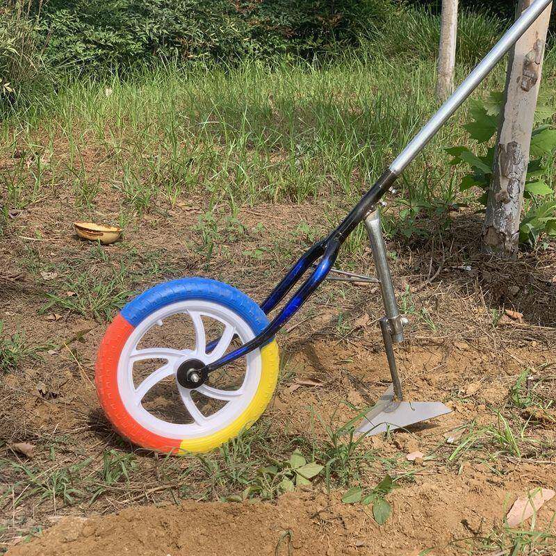 手推耘锄耕地机开沟翻土松土神器除草工具手动挖沟机小型农用开荒