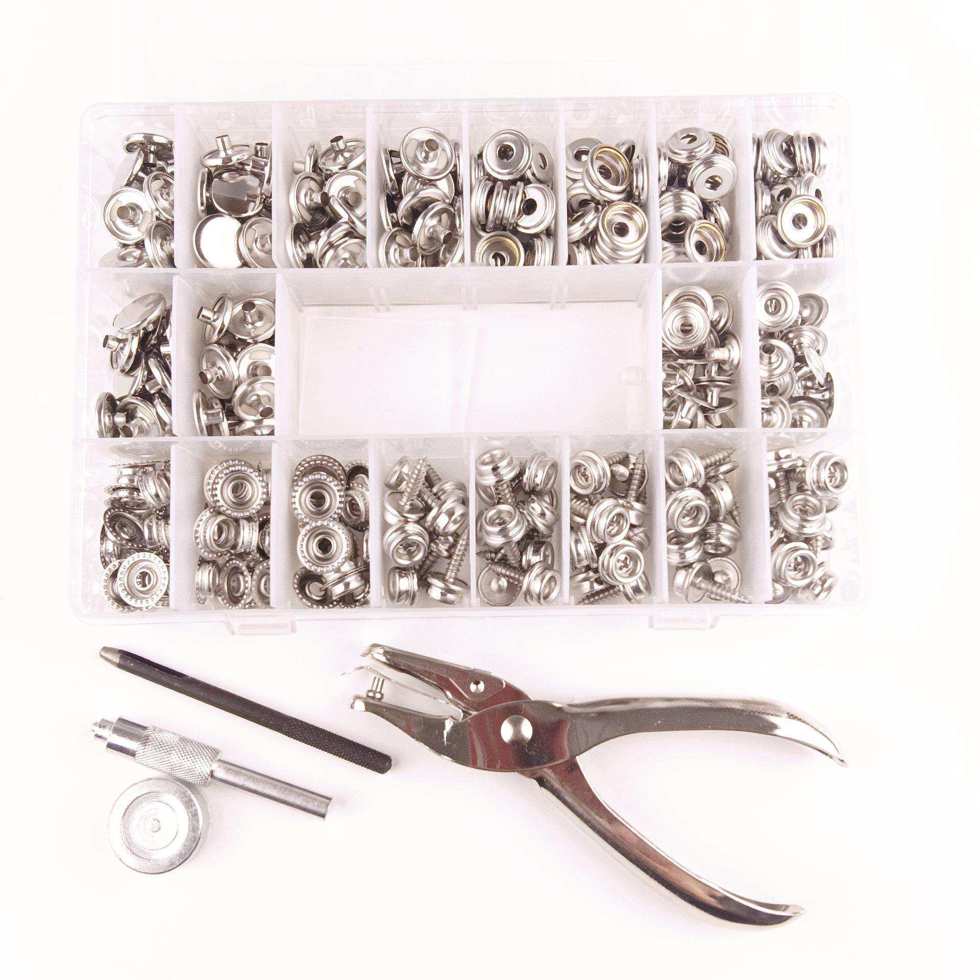 跨境201#不锈钢螺丝大白扣紧固件四合扣 含特殊工具打孔器套装,玩具/童车/益智/积木/模型,毛绒/玩偶/公仔/布艺类玩具,淘宝优惠券,粉丝福利购,淘宝优惠卷