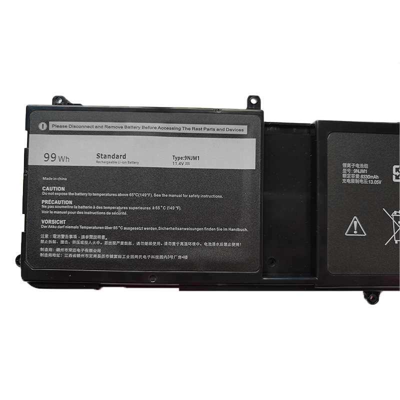 适用戴尔9NJM1 Alienware 15 R3 17 R4/R5 P31E P69F外贸出口电池