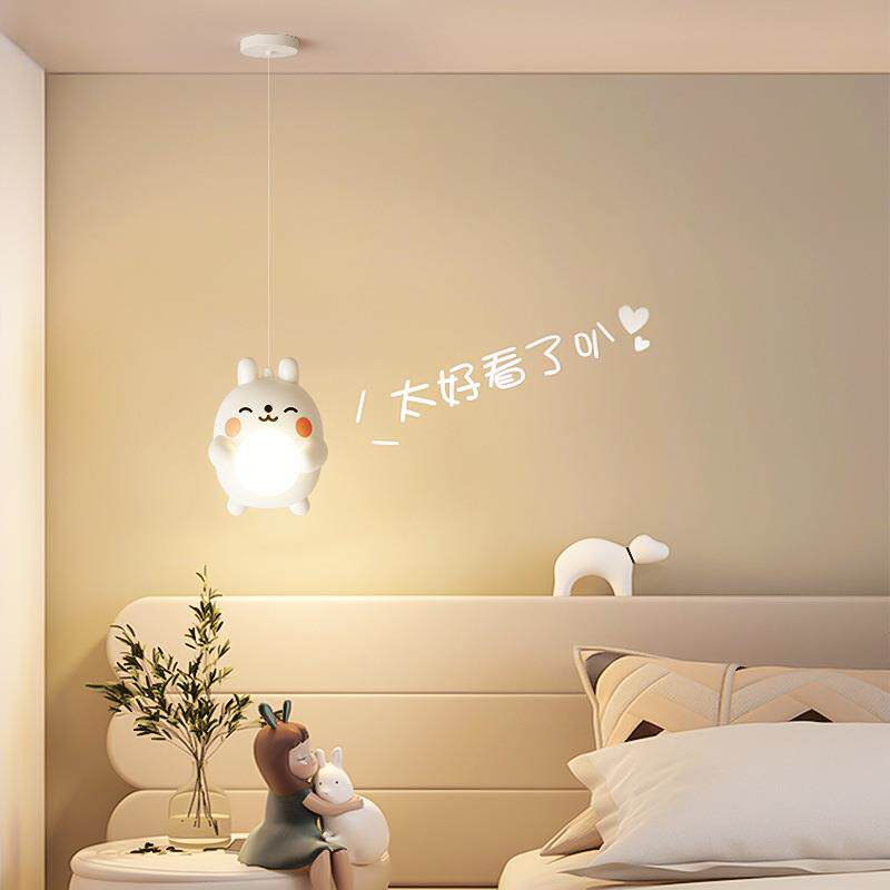 床头小吊灯创意个性儿童灯简约现代新款墙灯时尚设计造型卧室壁灯