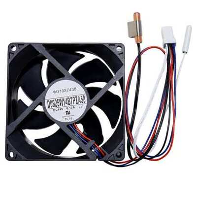 W11087438 W11087438冰箱蒸发器风扇电机 适用惠而浦冰箱风机14v