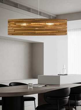 Corrugated chandelier process atmosphere chandelier瓦楞纸吊