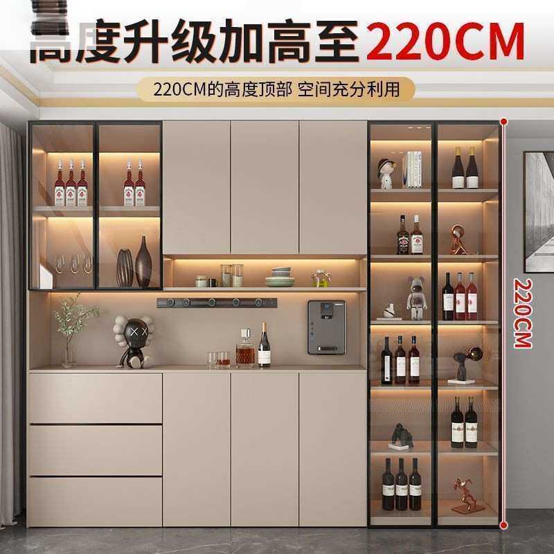 实木餐边柜靠墙一体高柜客厅收纳储物柜子茶水柜酒柜超薄鞋柜窄柜
