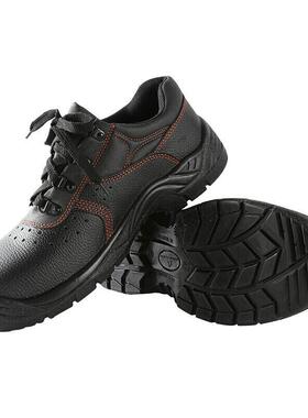 代尔塔301509安全鞋 夏季真皮防砸轻便透气钢包头耐磨工作劳保鞋