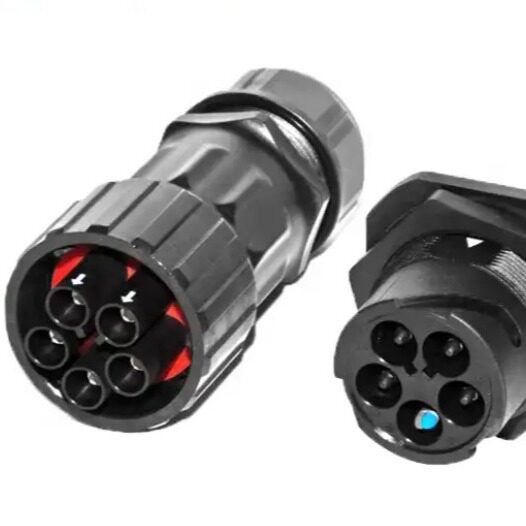 M40防水连接器接线端子插头150A公母防水对接插头电子传感器