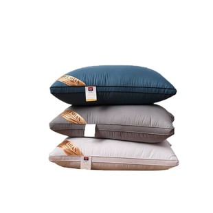 一对装枕头带枕套枕芯五星级酒店专用单双人男整头枕家用枕女高枕