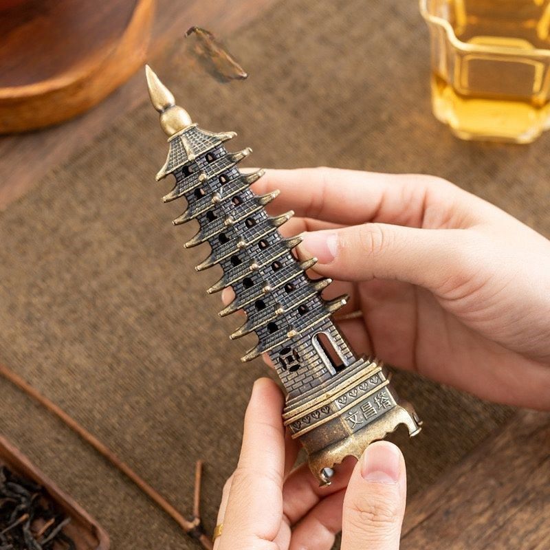 文昌宝塔香炉线香香插香座家用沉香香薰炉檀香熏香茶桌摆件线香炉,家居饰品,香托/香盘/香座/香插,淘宝优惠券,粉丝福利购,淘宝优惠卷